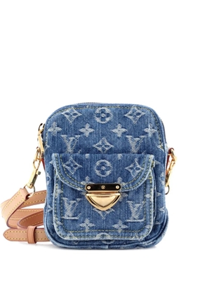Louis Vuitton Pre-Owned Fairfax Pochette LV Remix Monogram Denim crossbody bag - Blue