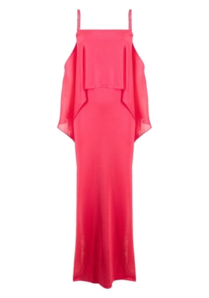 TOM FORD off-shoulder ruffle-detail dress - Pink