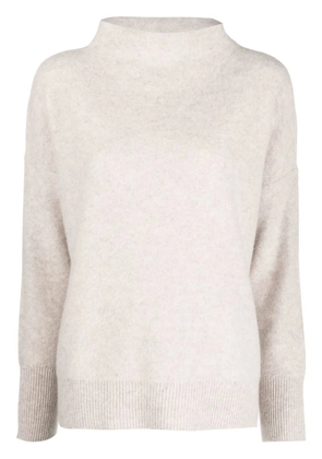 Vince mock-neck cashmere jumper - Neutrals