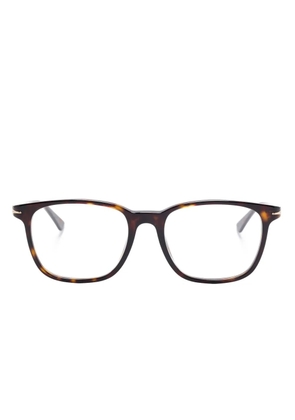 Montblanc square-frame glasses - Brown
