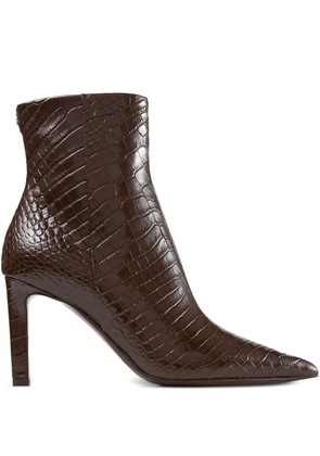 Jimmy Choo 85mm Frankie ankle boots - Brown