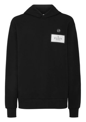 Philipp Plein logo-print hoodie - Black