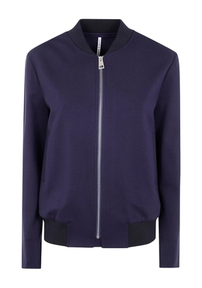 Liviana Conti jersey sweatshirt - Blue