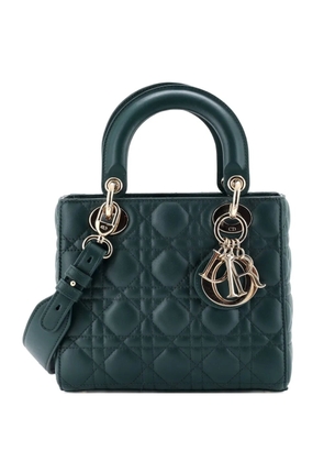 Christian Dior Pre-Owned My ABCDior Lady Dior Bag Cannage Quilt Lambskin crossbody bag - Green