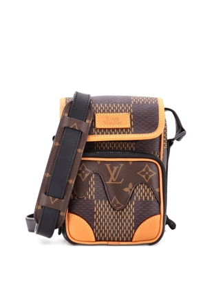 Louis Vuitton Pre-Owned Nigo Amazone Messenger Bag Limited Edition Giant Damier and Monogram Canvas Nano crossbody bag - Brown