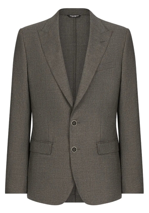 Dolce & Gabbana Virgin wool blazer - Grey