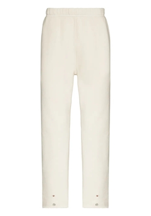 Les Tien snap-button cotton track pants - Neutrals
