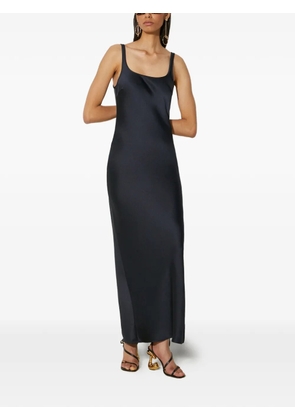 SAMSOE SAMSOE scoop-neck maxi dress - Blue
