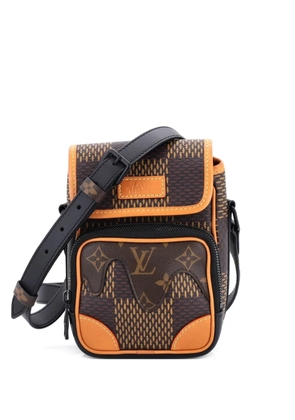 Louis Vuitton Pre-Owned Nigo Amazone Messenger Bag Limited Edition Giant Damier and Monogram Canvas Nano crossbody bag - Brown