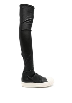 Rick Owens high stocking sneakers - Black