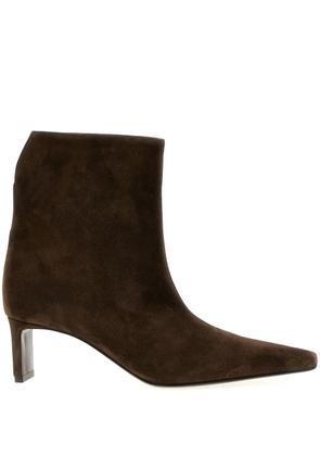 KHAITE Ona ankle boots - Brown