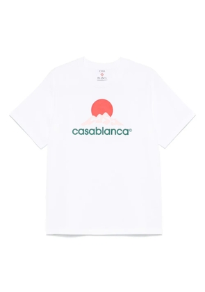 Casablanca Montagne organic-cotton T-shirt - White