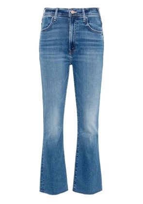 MOTHER The Hustler Ankle Fray bootcut jeans - Blue