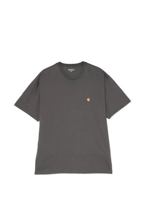 Carhartt WIP logo-detail T-shirt - Purple