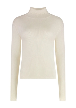 SABLYN ribbed turtleneck sweater - Neutrals