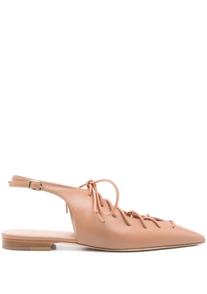 Malone Souliers Alia ballet flats - Brown