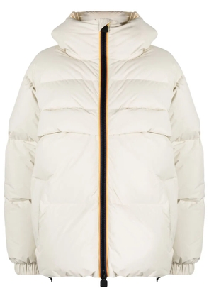 K-Way Clauden 2.1 padded parka coat - Neutrals