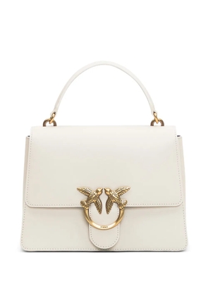 PINKO Classic Love tote bag - White