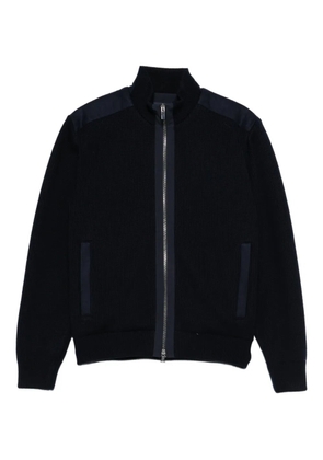 Paul & Shark zip-up wool cardigan - Blue