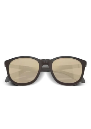 Emporio Armani square-frame glasses - Grey