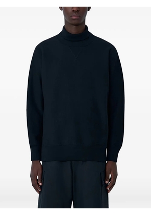 Comme des Garçons Homme high-neck ribbed sweater - Black