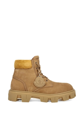 Moncler Peak City lace-up boots - Neutrals