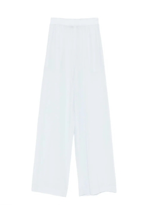 JOSEPH pleated wide-leg trousers - Blue