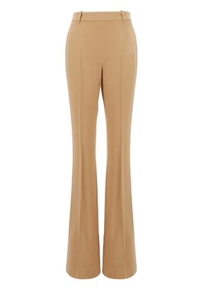 Ermanno Scervino pressed-crease wide trousers - Neutrals