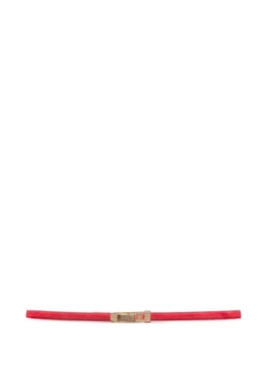 Alberta Ferretti buckle belt - Red