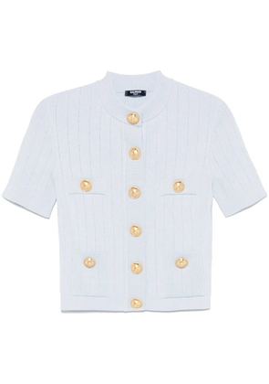 Balmain knitted cardigan - Blue