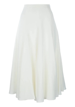 Fabiana Filippi flared midi skirt - White