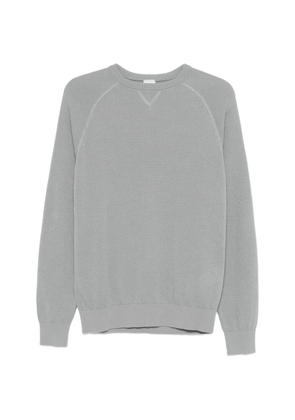 Eleventy round neck knitted sweater - Grey