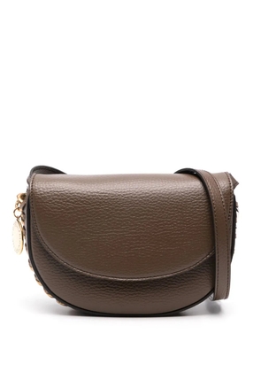 Stella McCartney Frayme chain-detailed crossbody bag - Brown