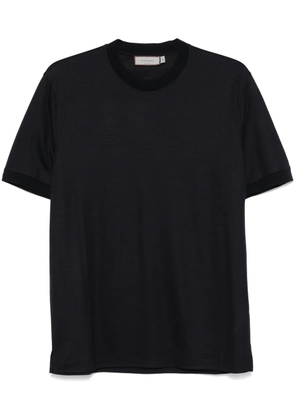 Canali wool T-shirt - Blue