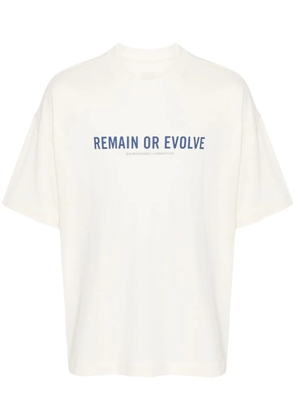 Emporio Armani logo-print T-shirt - Neutrals
