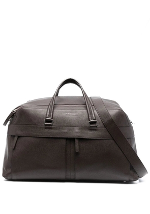 Orciani leather holdall bag - Brown