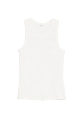 JOSEPH Yeux ribbed tank top - White