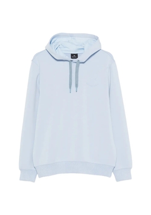 PS Paul Smith logo-embossed hoodie - Blue