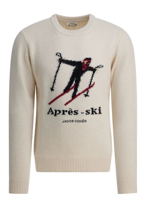 Jacob Cohën intarsia-knit sweater - Neutrals