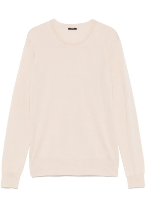 JOSEPH crew-neck top - Neutrals