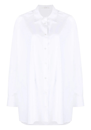 The Row long-sleeve cotton shirt - White