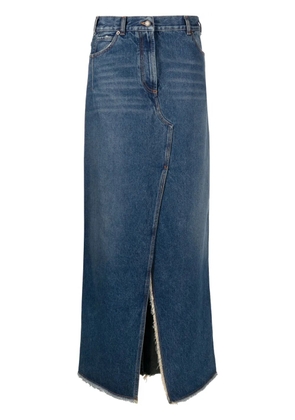 DARKPARK denim maxi skirt - Blue