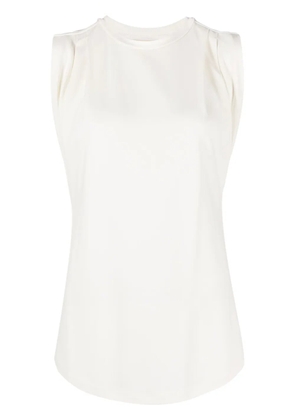 Michael Michael Kors pleat-detailing tank top - Neutrals