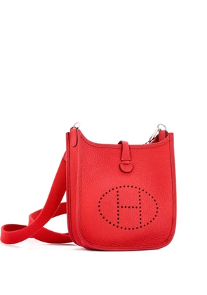Hermès Pre-Owned Evelyne Bag Gen III Clemence TPM crossbody bag - Red
