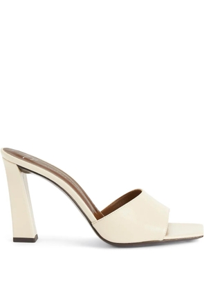 Giuseppe Zanotti 90mm Talia Mule sandals - Neutrals
