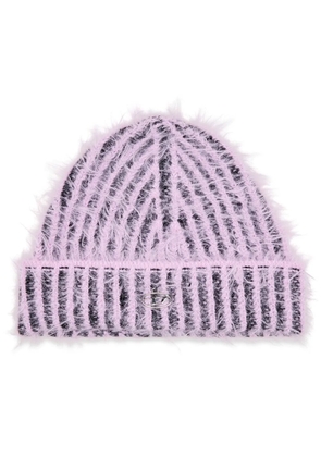 Diesel K-Fur beanie - Purple