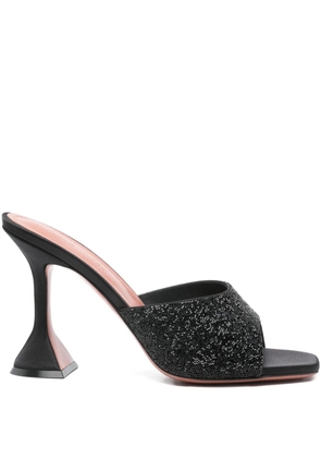 Amina Muaddi 95mm Lupita mules - Black