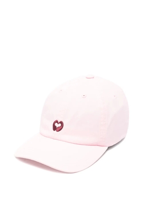 Maje heart-motif cap - Pink