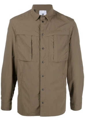 PT Torino long-sleeve shirt jacket - Green