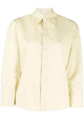 Jil Sander tailored cotton shirt - Green
